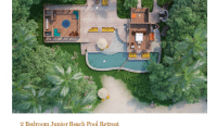 2 Bedroom Junior Beach Pool Retreat, 3D Floor Plan