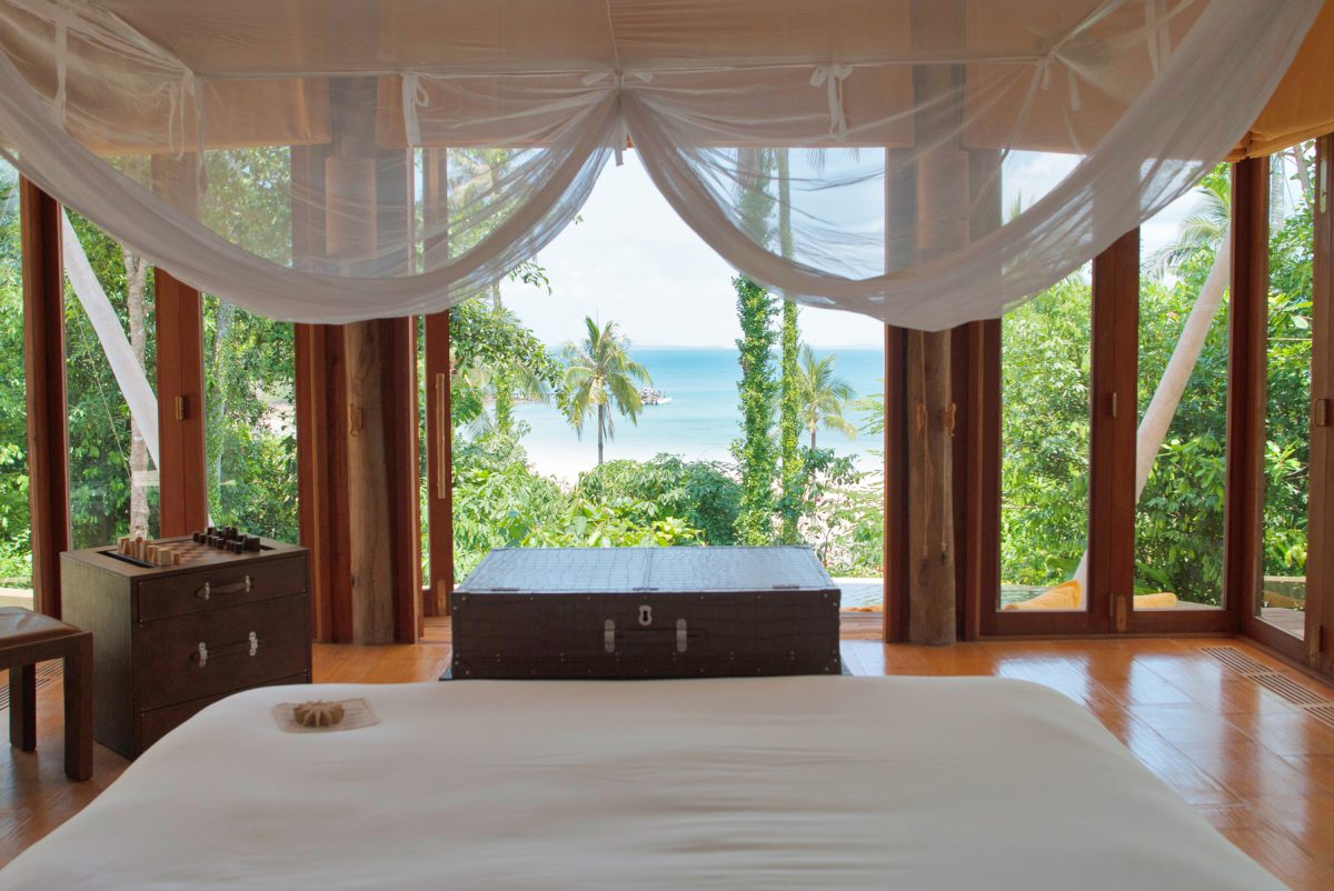 Sunset Ocean View Pool Villa Suite, View from the Master Bedroom