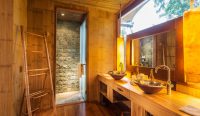 Luxury Villas at Soneva Kiri - 3 Bedroom Beach Pool Reserve - Master Bathroom