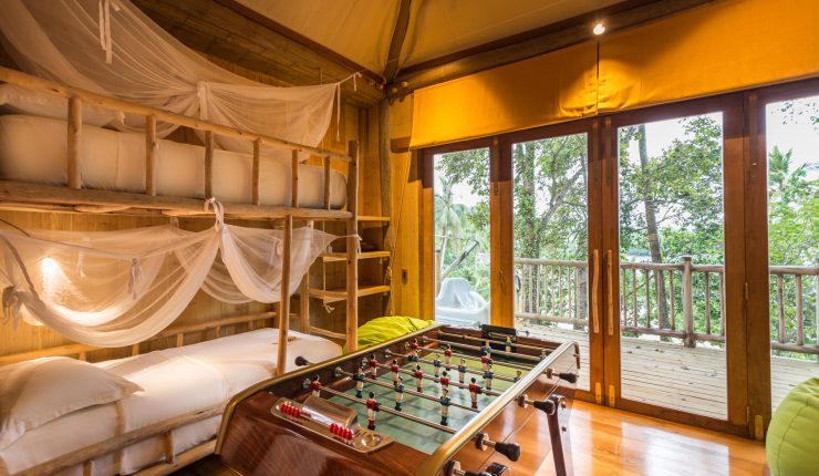 Luxury Villas at Soneva Kiri - 3 Bedroom Beach Pool Reserve - Childrens Bedroom