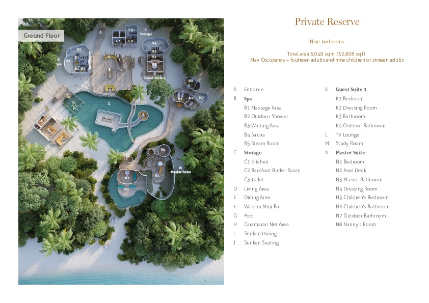 Private Reserve, 3D Floor Plan