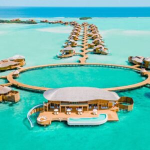 Soneva Jani - Soneva Unlimited - Chapter Two of Overwater Luxury - Aerial View of Soneva Jani Resort