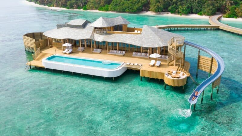 Soneva Resorts Luxury Resorts in the Maldives - Over Water Villas with Slides