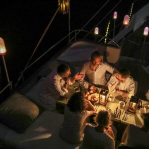 Dining Experiences on board with Soneva in Aqua, yacht in the Maldives