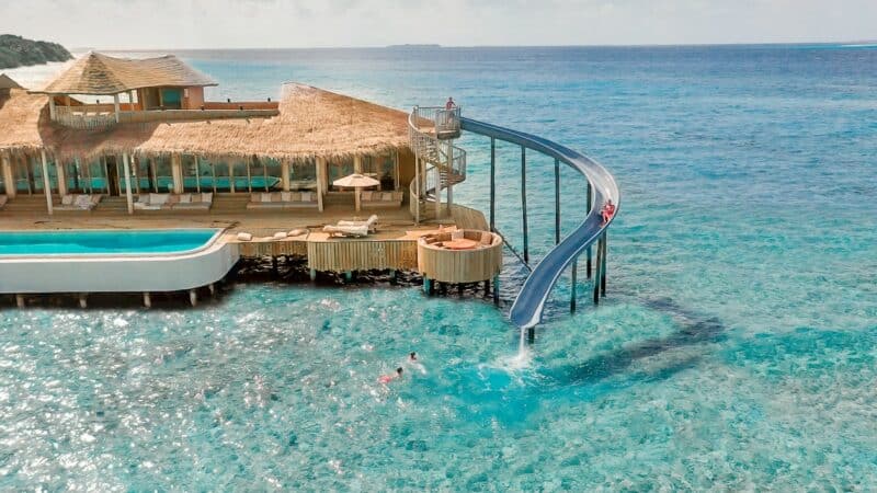 A Family Friendly Resort in the Maldives | Soneva Fushi | Water Slide